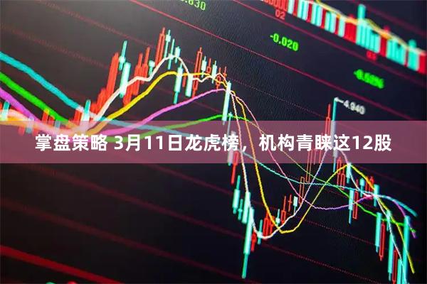 掌盘策略 3月11日龙虎榜，机构青睐这12股